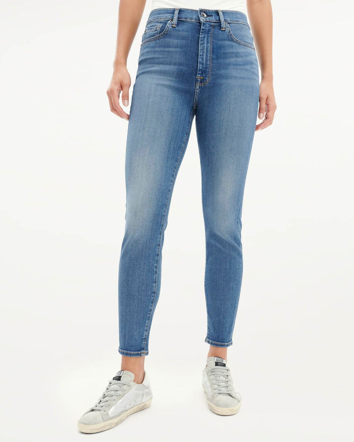 Shop Basic Mid Blue Ankle Jeans Men Online – Rockstar Jeans